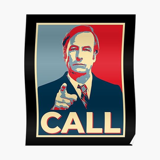 Saul Goodman Better Call Saul Pop Art Poster Premium Matte Vertical Poster