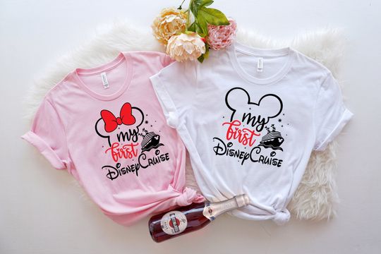 My First Disney Trip Shirt, Disney Cruise Vacation Gift Shirts, DisneyFamily Shirts
