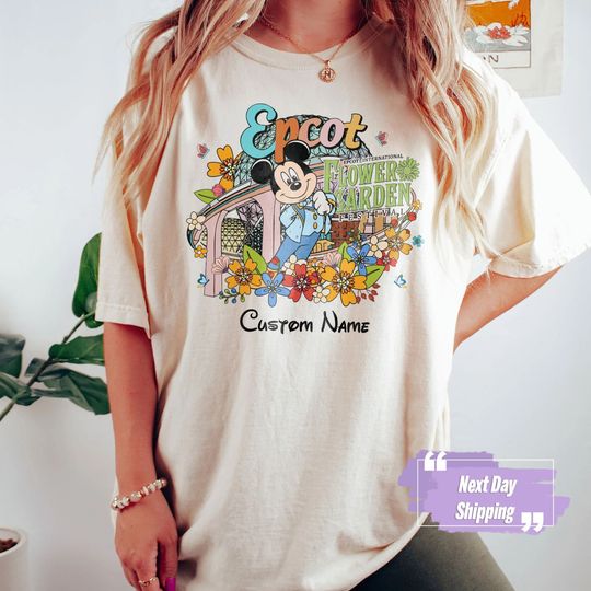 Disney Epcot International Flower & Garden Festival 2023 Shirt, Let The Magic Blossom Shirt