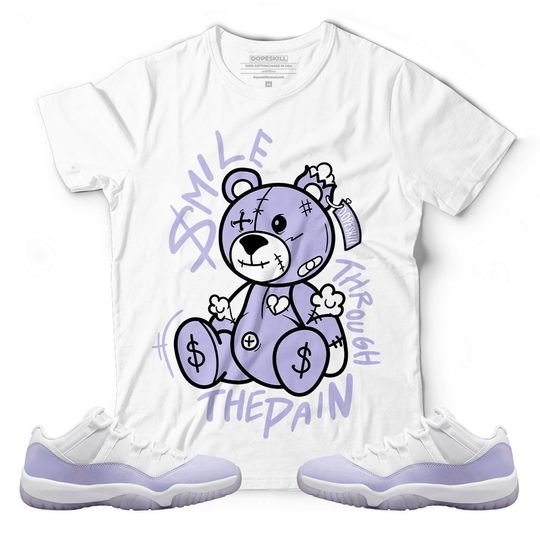 Discover BEAN Graphic To Match Jordan 11 Low Pure Violet Tshirt