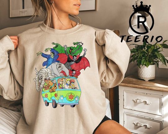 Scooby Doo Shirt, Retro Scooby Doo SweatShirt, Disney Scooby Doo Halloween Shirt