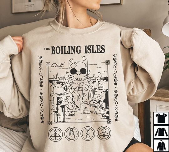 Boiling Isles The Owl House Shirt, Sweashirt