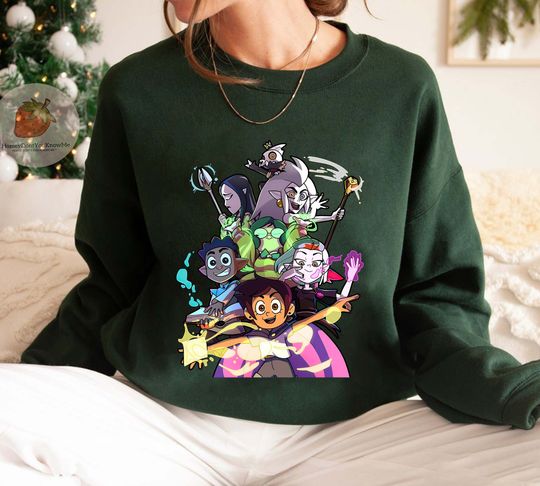 Disney Vintage Owl House Shirt, The Owl House All Characters Shirt