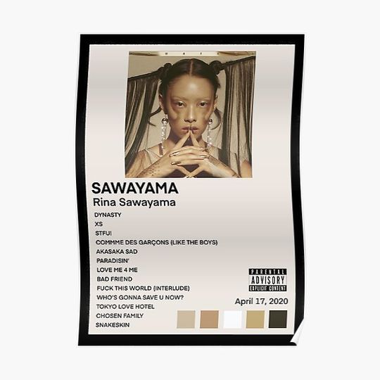 SAWAYAMA Premium Matte Vertical Poster