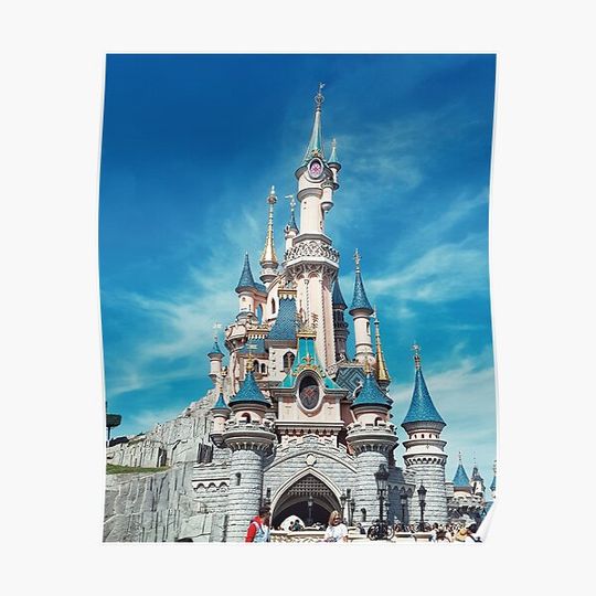 Disneyland Paris Premium Matte Vertical Poster