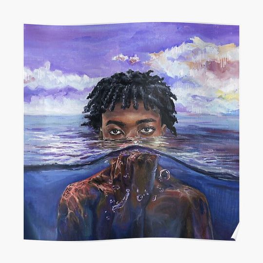 Discover redveil learn 2 swim Premium Matte Vertical Poster