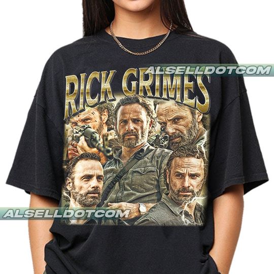 Discover Rick Grimes Vintage T-Shirt