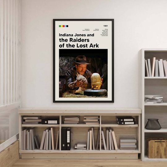 Indiana Jones Poster Indiana Jones and the Raiders of the Lost
