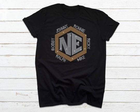 New Edition Shirt, New Edition Legacy Tour Shirt, New Edition Bling Shirt
