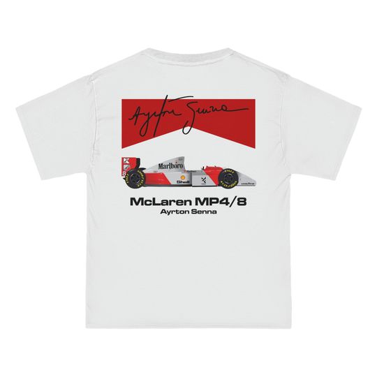 Discover Ayrton Senna McLaren Tee 2nd Edition