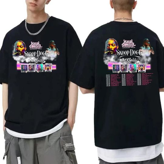 High School Reunion Tour 2023 Shirt, Snoop Dogg And Wiz Khalifa 2023 Tour Shirt