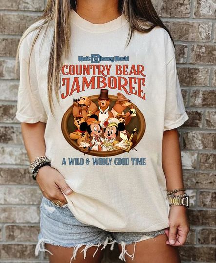 Disney Country Bear Jamboree Shirt, Mickey Country Bear Shirt
