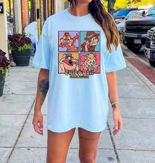 Disney Rescue Rangers Shirt, Disney Chip and Dale Shirt