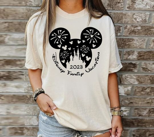 Disney 2023 Family Trip Shirt, Vacation Disney Matching Shirts, First Disney Trip 2023