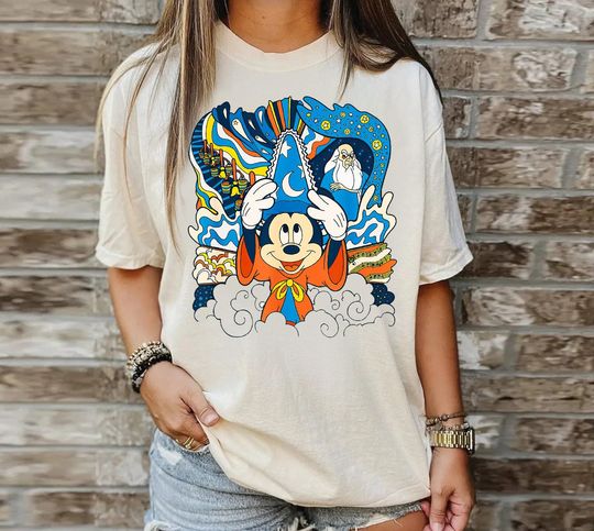 Disney Fantasia Sorcerer Mickey Stay Magical Shirt, Fantasmic Disney's Hollywood Studios shirt