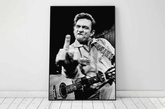 Johnny Cash Vintage Poster