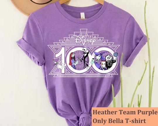 Disney 100 The Nightmare Before Christmas Shirt, Disney 100 Years Of Wonder Shirt