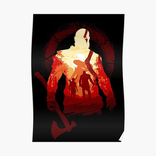 Discover Adventure with the Gods Premium Matte Vertical Poster