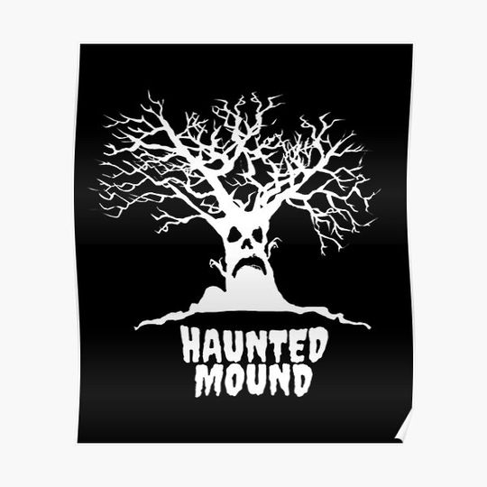 Hauntaholics Haunted Mound Sematary Premium Matte Vertical Poster