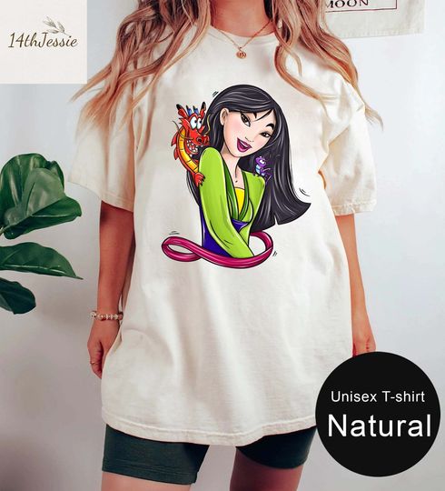 Disney Mulan And Mushu Shirt, Disney Princess Shirt, Birthday Girl Shirt