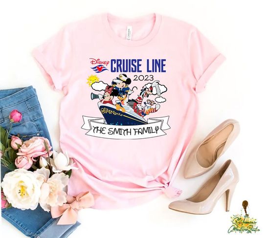 Personalized Disney Cruise line 2023 Shirt, Family Disney Cruise Shirt, Family Cruise Shirt
