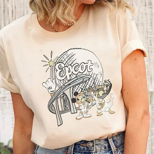 Vintage Disney Epcot 1982 Shirt, Epcot Shirt