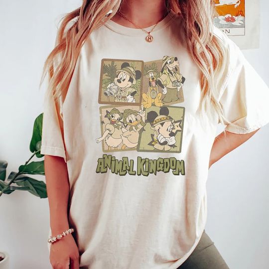 Animal Kingdom Safari Shirt, Disney Comfort Color Shirt