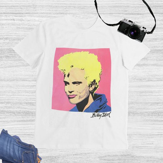 Discover Billy Idol World Tour 2023 T-Shirt, Billy Idol Shirt