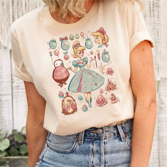 Cinde Easter Shirt, Disney Princess Shirt