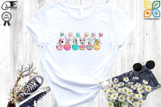 Discover Disney Easter, Mickey Easter Shirt, Mickey and Friends Easter Shirt, Disney Easter Family Shirts, Disneyland Trip Shirt