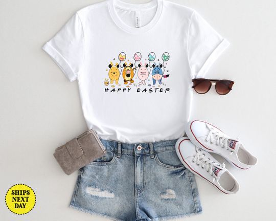 Disney Winnie the Pooh Easter Shirt, Easter Eggs Pooh Bear Shirt, Disney Happy Easter Shirt, Disney Easter Eggs Shirt