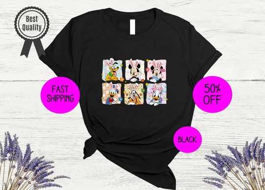 Disney Easter Mickey Shirt, Minnie Easter Shirt, Disney Easter Shirt, Mickey Bunny Shirt, Easter Trip Shirt
