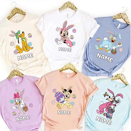 Disney Easter Shirt, Mickey Easter Shirt, Mickey And Friends Shirt, Minnie Easter Shirt, Easter Bunny Shirt
