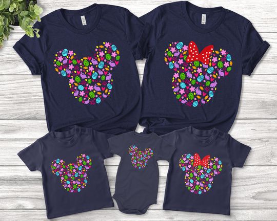 Easter Disney Mouse Shirt, Minnie Easter shirt, Ears Shirt, Disney Easter Eggs Shirt, Disney Trip Tee