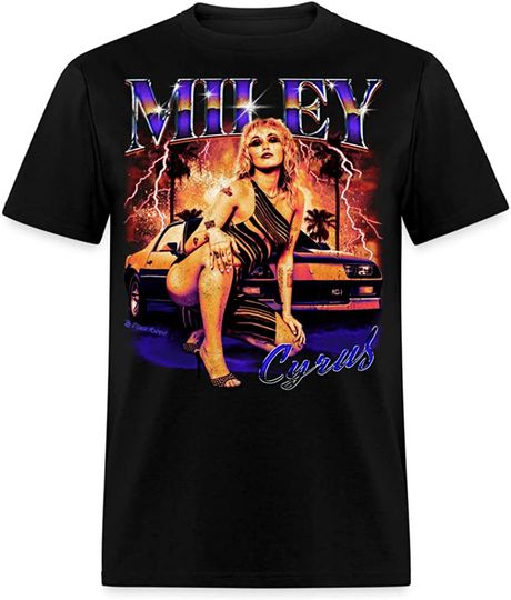 Miley Bootleg Cyrus Retro Vintage Unisex Classic T-Shirt