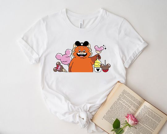 Turning Red Disney Shirt, Red Panda Shirt, Family Matching shirt, Disney Vacation Snack T-shirt