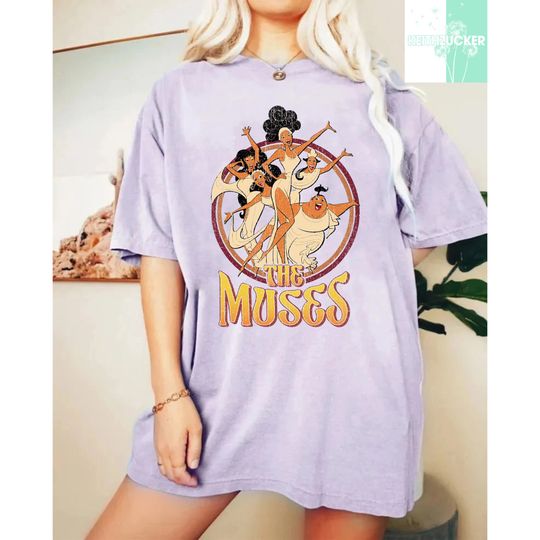 Retro 90s Disney Diva The Muses Hercules Shirt