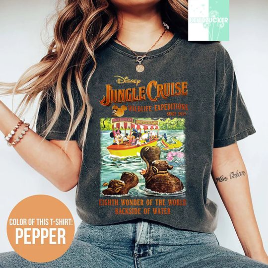 Disney Shirt, Vintage Disney Jungle Cruise Ride