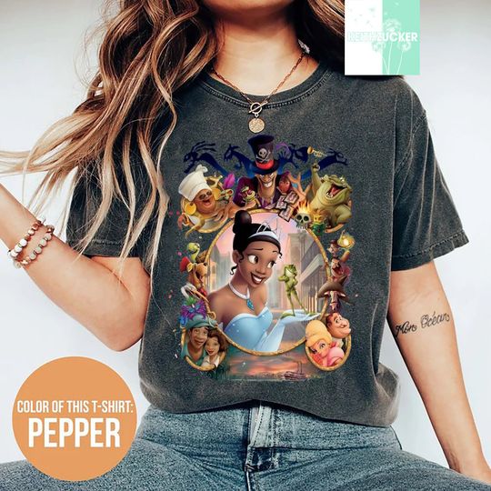 Tiana Mickey Head Shirt, Disney Tiana