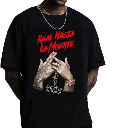Anuel AA Real Hasta La Muerte T-Shirt, Anuel AA Shirt, Real Hasta La Muerte Tour Shirt