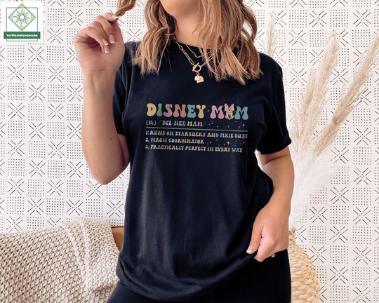 Disney Mom Shirt, Mom Definition T-Shirt, Mom Minnie Mouse Tee