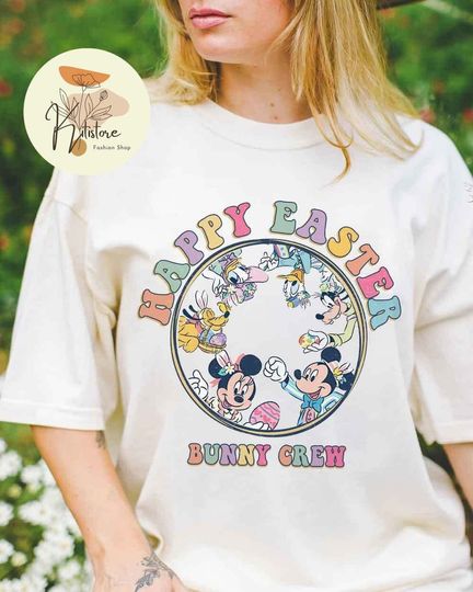 Vintage Disney Easter Shirt, Retro Disney Easter Shirt, Mickey n Co Easter Shirt