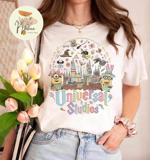 Universal Studios Easter Shirt, Universal Studios Family Vacation, Universal Studios Trip 2023