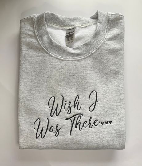 Disney Inspired Embroidered Ash Grey Sweatshirt