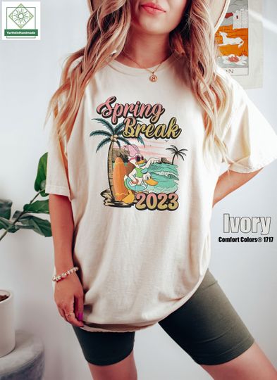 Retro Disney Spring Break 2023 Shirt, Beach Vibes 2023 Shirt