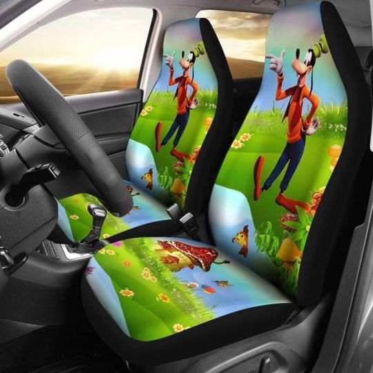 Goofy Car Seat Covers Universal Fit, Disney Car Seat Covers