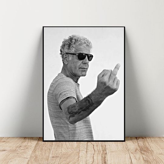 Anthony Bourdain Poster