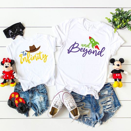 To Infinity And Beyond Birthday Disney Shirts, Toy Story Disney Shirt, Disneyworld Shirts Family, Kids Disneyworld Shirts