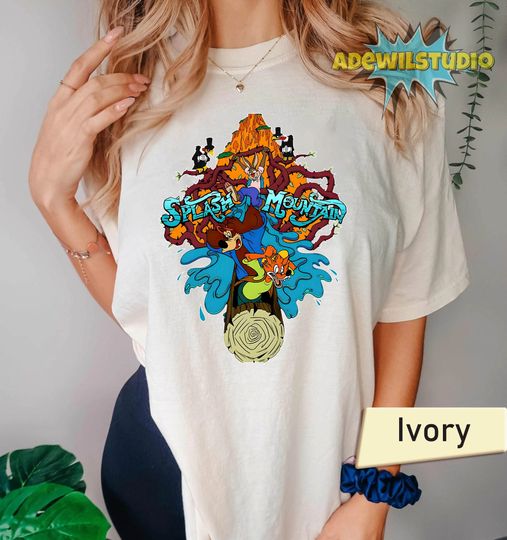 Comfort Color Splash Mountain Vintage Shirt, Tokyo Disneyland