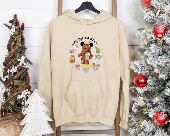 Chewbacca Easter Day Hoodie, Disney Easter Day Snacks Hoodie